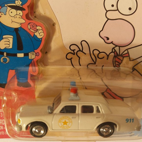 FOUR Johnny Lightning SIMPSONS Vehicles - by Playing Mantis 2003 - Picture 4 of 6